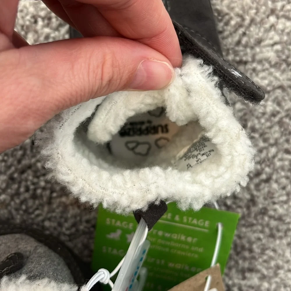 Surprize by Stride Rite Grey/Dean 6-12months